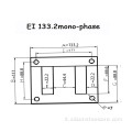 Laminazione del trasformatore EI di laminazione EI